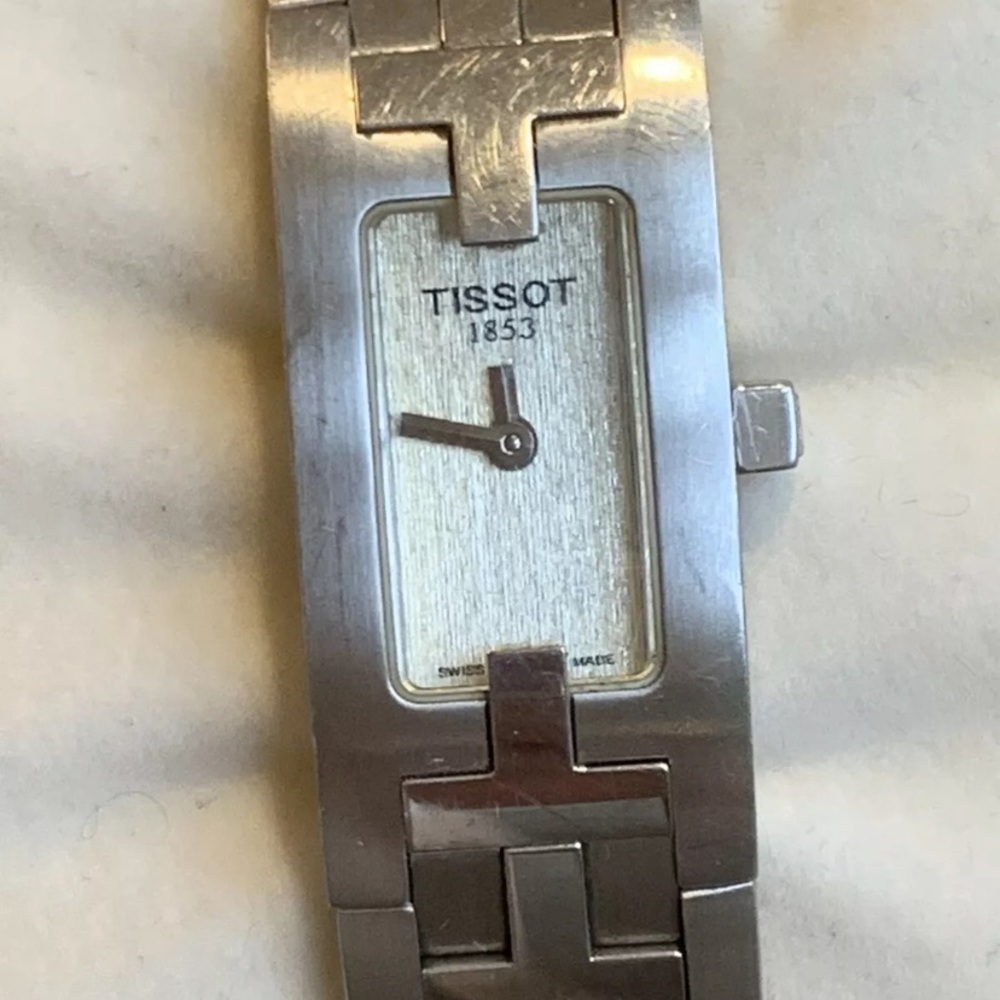 Tissot  stainless watch silver women’s